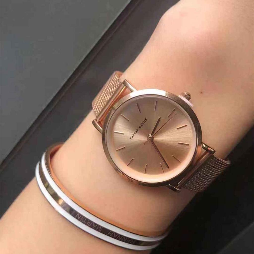 Hannah Martin Watch Stylish Classic Simple Watch Business Quartz Women's Women's