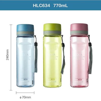 Портативная пластиковая бутылка для воды LocknLock HLC634