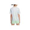 Nike Футболка Dri-Fit Мульти Удобная Быстросохнущая Мягкая Приятная к коже Модная С коротким рукавом Унисекс Топы Футбольно-серый IF0606085