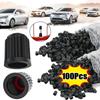 4-100 шт. Колпачки для клапанов автомобильных шин Высокое качество Грузовик Мотоцикл MTB Шоссейный велосипед Диск шины Шток клапана Пластиковые крышки Автомобильные аксессуары