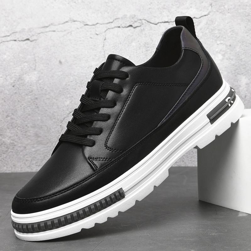 Спортивные мужские кроссовки для увеличения роста, стелька 6 см, мужская мода для отдыха, большие размеры 36-44