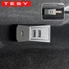 TESY USB-хаб для перчаточного ящика для Tesla Model YL Y Juniper Launch Model 3 Highland Порт Type-C Цифровой разветвитель Док-станция
