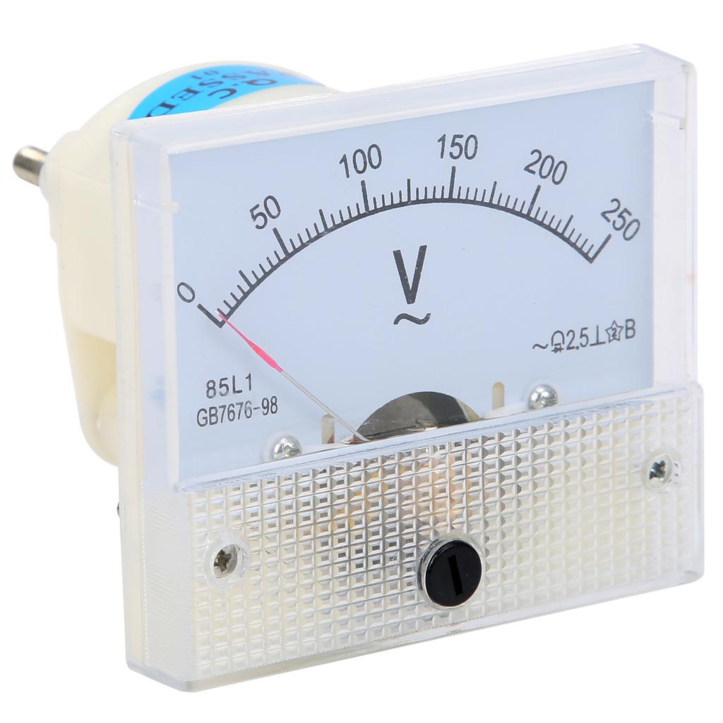 85L1 AC 0250V Высокоточный стрелочный вольтметр, измеритель напряжения, монтируемый на прибор для измерения напряжения
