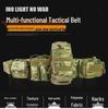 Многофункциональный тактический поясной ремень Molle - Нейлон с подкладкой для тренировок на открытом воздухе