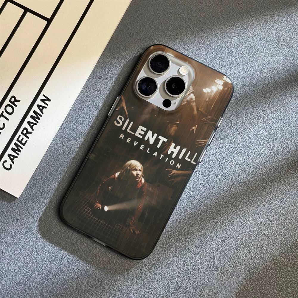 Чехол для телефона Silent H-Hill Horror Game для iPhone 17 16 15 11 12 13 14 Pro Max Мягкий гофрированный силиконовый чехол