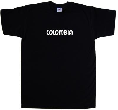 Colombia text T-Shirt