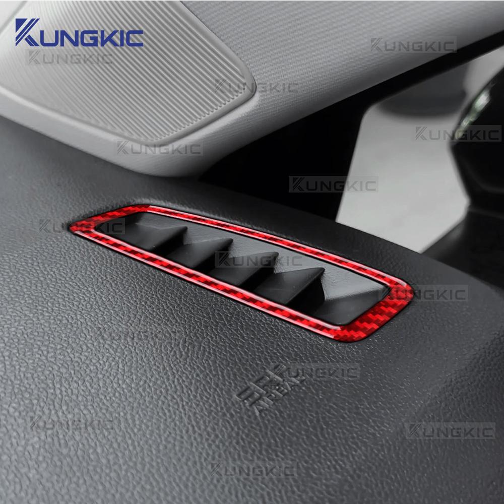 Carbon Fiber Style Interior Sticker for Renault Clio 5 MK5 2020 2021 2022 2023 2024 2025 LHD RHD Interior Panel