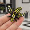 Unique Shelf Display Item 3D Printed Articulated Bee Figure Toy, Keychain Ornament, Posable Mechanical Customizable Poseable Insect Figurine
