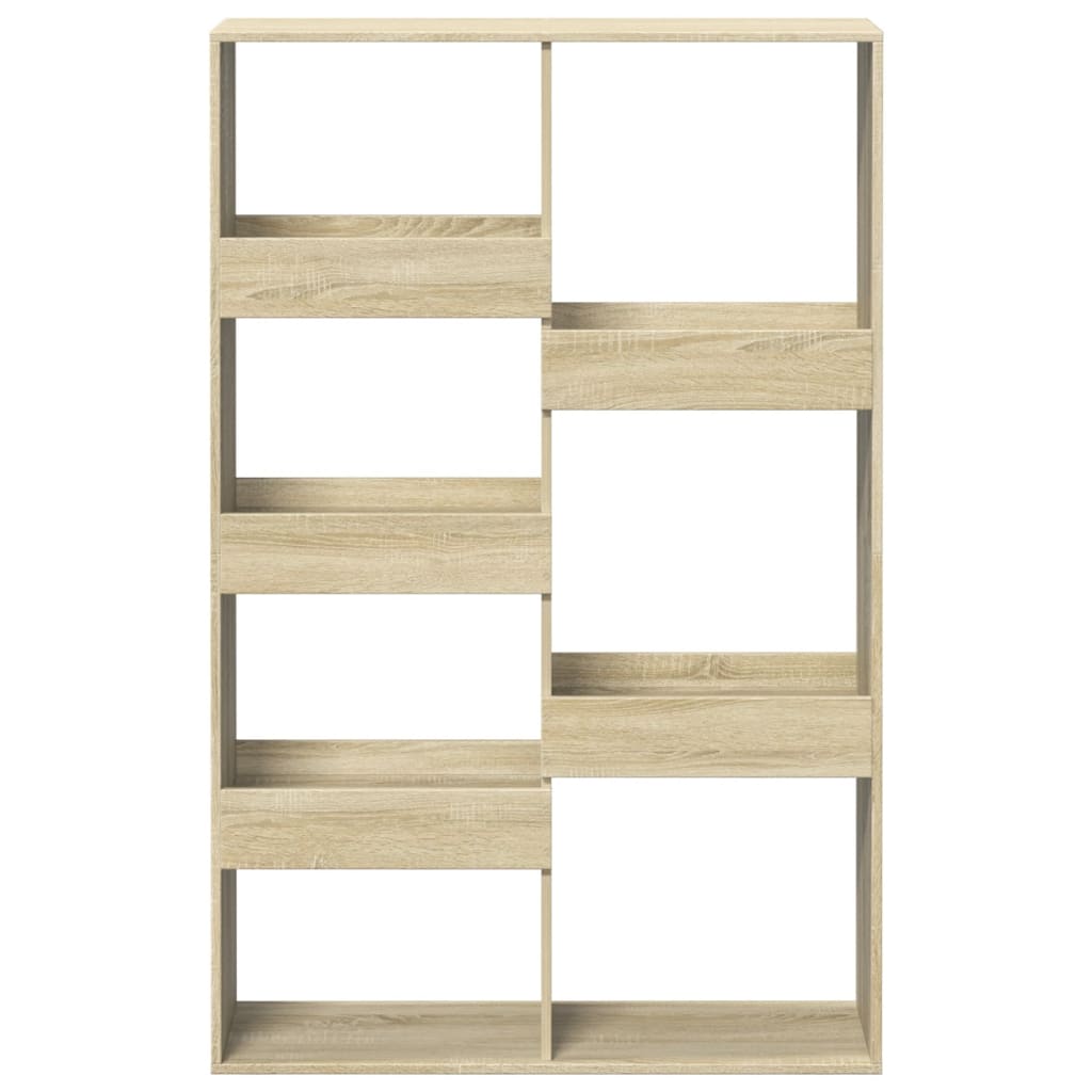 Vidaxl Regał, Dąb Sonoma, 100X33X155,5 Cm, Materiał Drewnopochodny