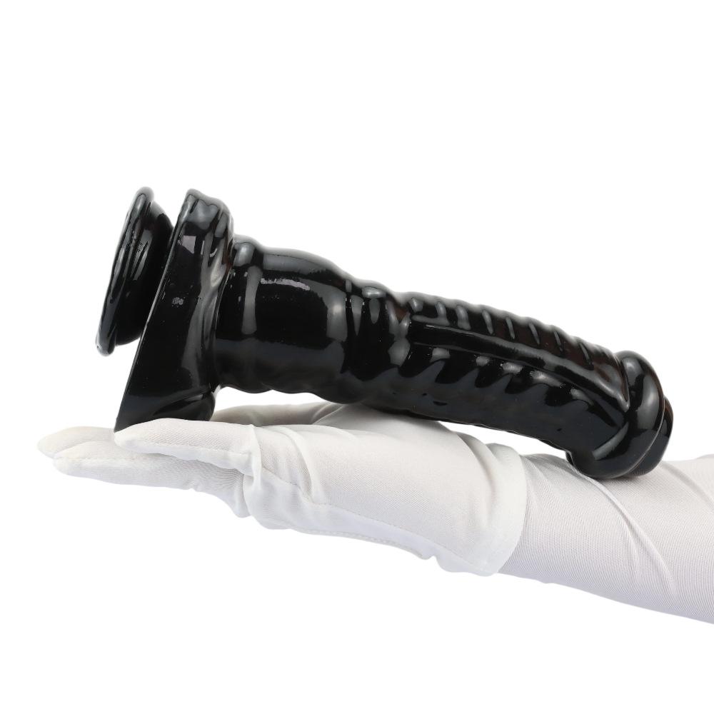 Инопланетный Черный Конь Дяо: Большой Толстый Анальный Стимулятор для Мужчин и Женщин