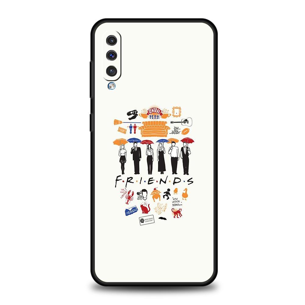 Friends Phone Case for Samsung Galaxy A56 A36 A26 A16 A34 A24 A42 A22 A20 A12 A40 A30 A10 5G Soft TPU Cover Shell Fundas Capas