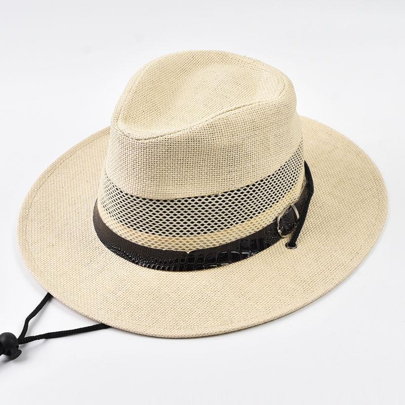 Летние повседневные соломенные шляпы с вырезами Panama Trilby Jazz Hat Для улицы Защита от солнца Пляжная шляпа Рыбалка Альпинистская кепка