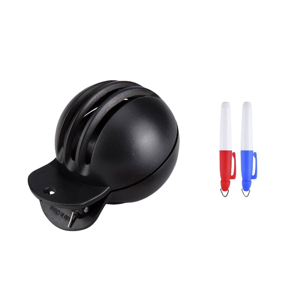 Маркер линий для гольфа с ручкой Водонепроницаемый маркер линий Инструмент для выравнивания патта Маркер для позиционирования патта Простота использования