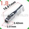 50 Pcs 1.0 1.8 mm Male or Female wire Crimp Pins For 175265-1 175269-1 Sheath Automotive Connectors Wire harness Plug