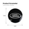 4Pcs 62MM Car Styling Wheel Center Cap Hub Replaced Covers For Land Rover Range Rover Velar Evoque Defender Discovery Freel