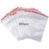 Zipper Bag | Transparent Plastic Bag | Transparent Cellophane Zipper Bag | Self-sealing Bag | Small Plastic Bag | Different Pieces (4x6 Cm) X 100