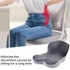 Seat with Sciatica Back Support Memory Cushion Relief Cushion with Backrest