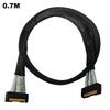 Server High Speed Adapter Cable 32Gbps SAS MCIO SFF-8654 8I 74P To MCIO SFF-8654 Cable for Workstations Data Storage