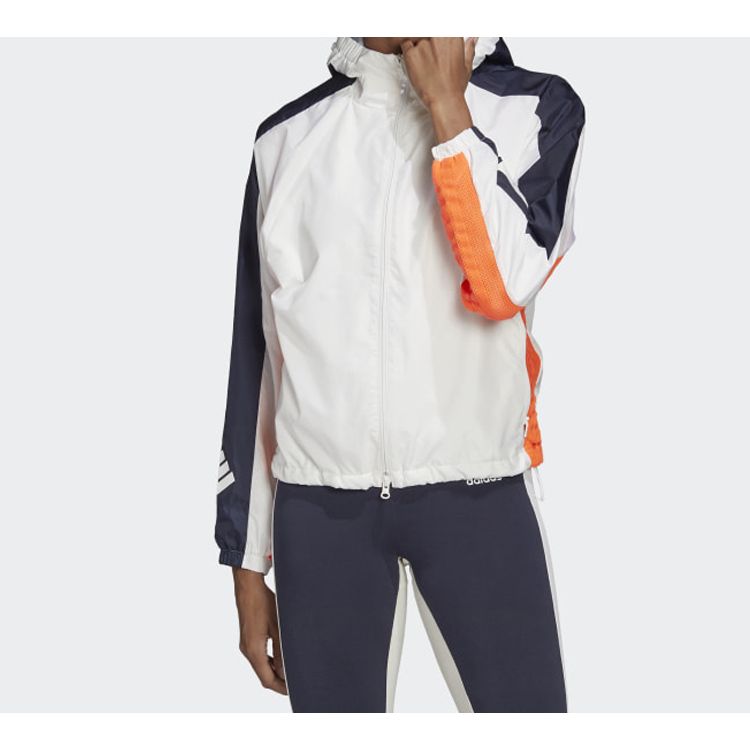 adidas Куртка из флиса с капюшоном, женская, белая FI6732