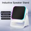 Yousheng 5-in-1 Auto-Sensing Bluetooth-compatible Speaker with Adjustable Phone Holder High-fidelity Stereo Speaker for IPhone Ambient Light Speaker