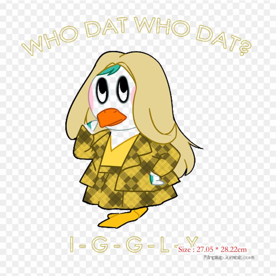 Beak Duck Animal Iron On Heat Transfer Printing Vinyl Patches Sticker for Clothes DIY Appliques Washable Patches