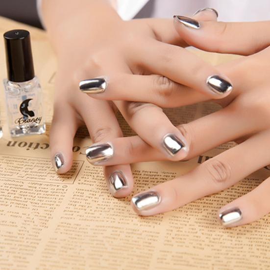 6 мл металлический хромированный зеркальный эффект сексуальный лак для ногтей лак для маникюра инструмент