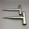 Stainless Steel Hand Dibber Plant Hole Digger Garden Planting Tool with T-Handle Soil Digging Tool for Planting Bulbs Tulips Daffodils Vegetable