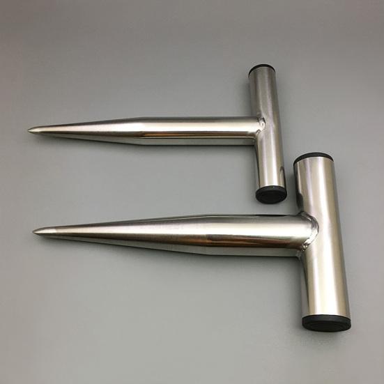 Stainless Steel Hand Dibber Plant Hole Digger Garden Planting Tool with T-Handle Soil Digging Tool for Planting Bulbs Tulips Daffodils Vegetable