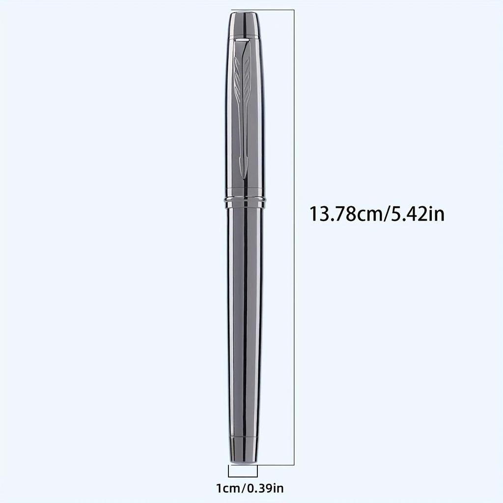 Luxury High-quality Metal Business Fountain Pen, Suitable for Business People To Sign Office Pens