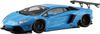 AOSHIMA Liberty Walk Series LB Works Lamborghini Aventador Plastic Model Sky Blue 1/24 No.17 Ver.1
