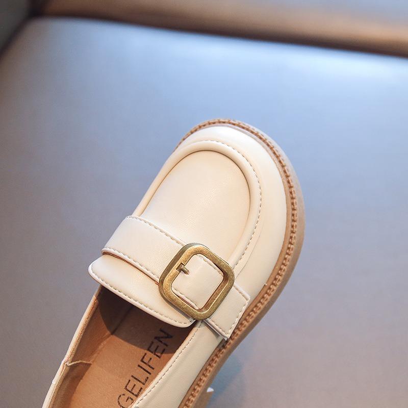 Новое поступление Туфли на мягкой подошве Винтажные Лоферы для Девочек, Повседневные Балетки и Туфли для Выхода Обувь для Девочек Удобная Молодежная Обувь