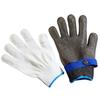 Level 9 Anti-Cut Metal Gloves: 316 Stainless Steel for Butchery and Fish Processing