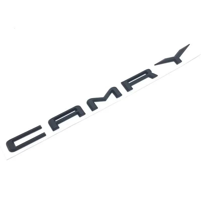 New CAMRY Letters Replace Emblem for Toyota Camry Car Trunk English Letter Logo Car Stickers