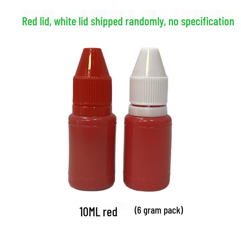 10ml Photo-Sensitive Ink Pad with Colored Cap for Stamps