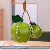 Hanger Fruit Pendant Pear Bag Pendant Multi-color Leather Keychain  Bag Ornament