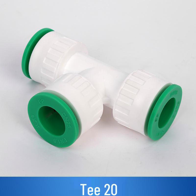 Неплавкий ППР-клапан с быстрым соединением для труб горячего/холодного водоснабжения