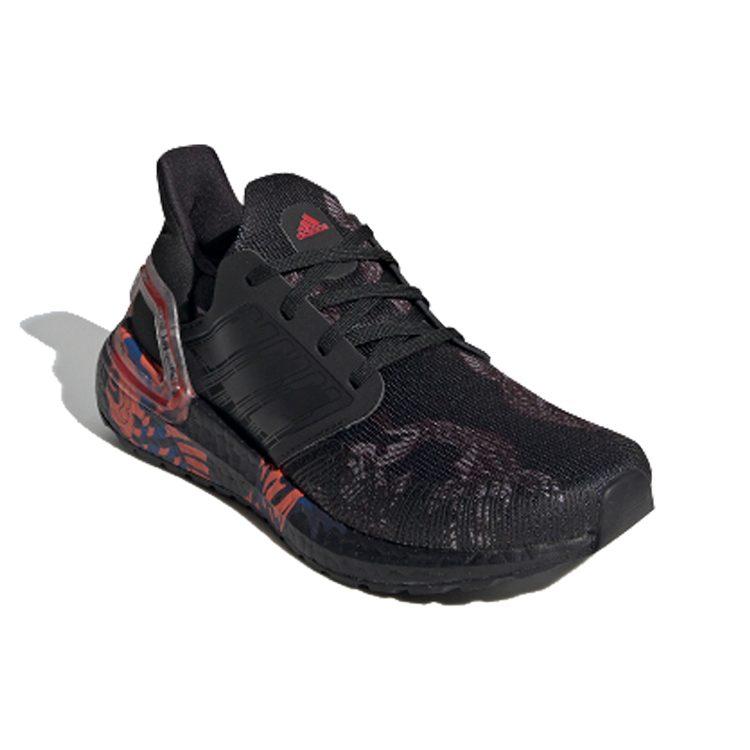 adidas ULT Cny J Противоскользящая амортизация Противоскользящая амортизация Низкие детские кроссовки для бега Черный Красный FW5677