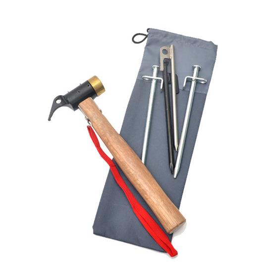 Сумка для хранения колышков для палатки для кемпинга на открытом воздухе, большой вместимости, многофункциональная, из мягкой ткани Оксфорд, продуктовая сумка, портативная для веревки от ветра, палатки