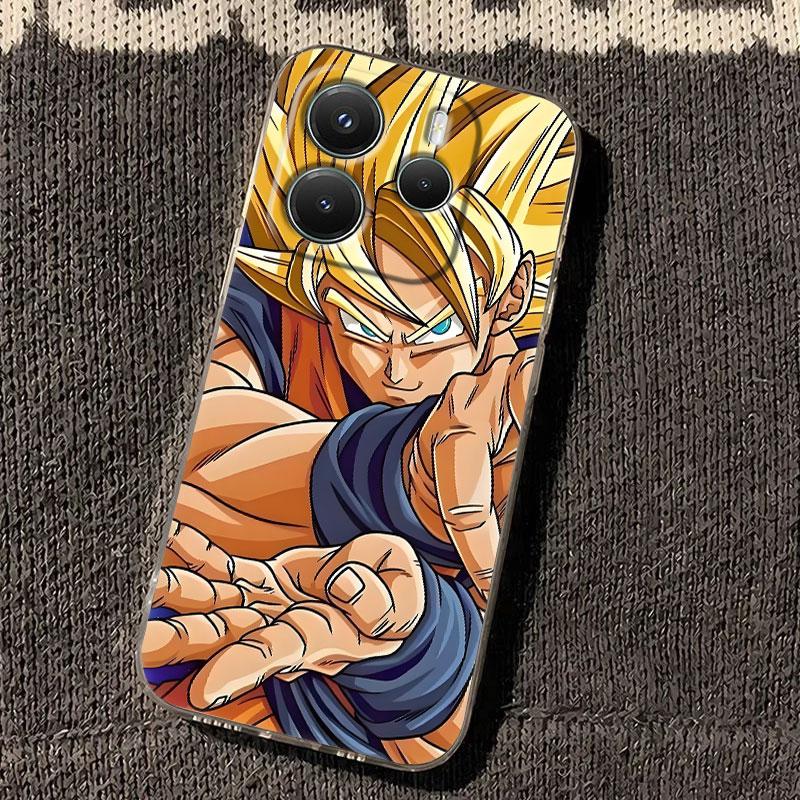 Dragons Balls Case For Xiaomi Redmi Note 15 14 13 12 11 10 Pro Plus Vegeta Goku Anime Cover For Redmi 15C 15 14C 13C Phone Cases