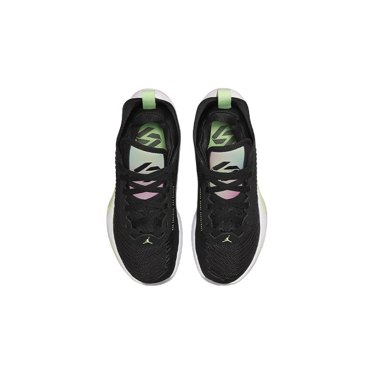 Air Jordan Luka 1 GS Черные с лаймовым свечением Детские кроссовки Зеленый-светящийся DQ6513-003