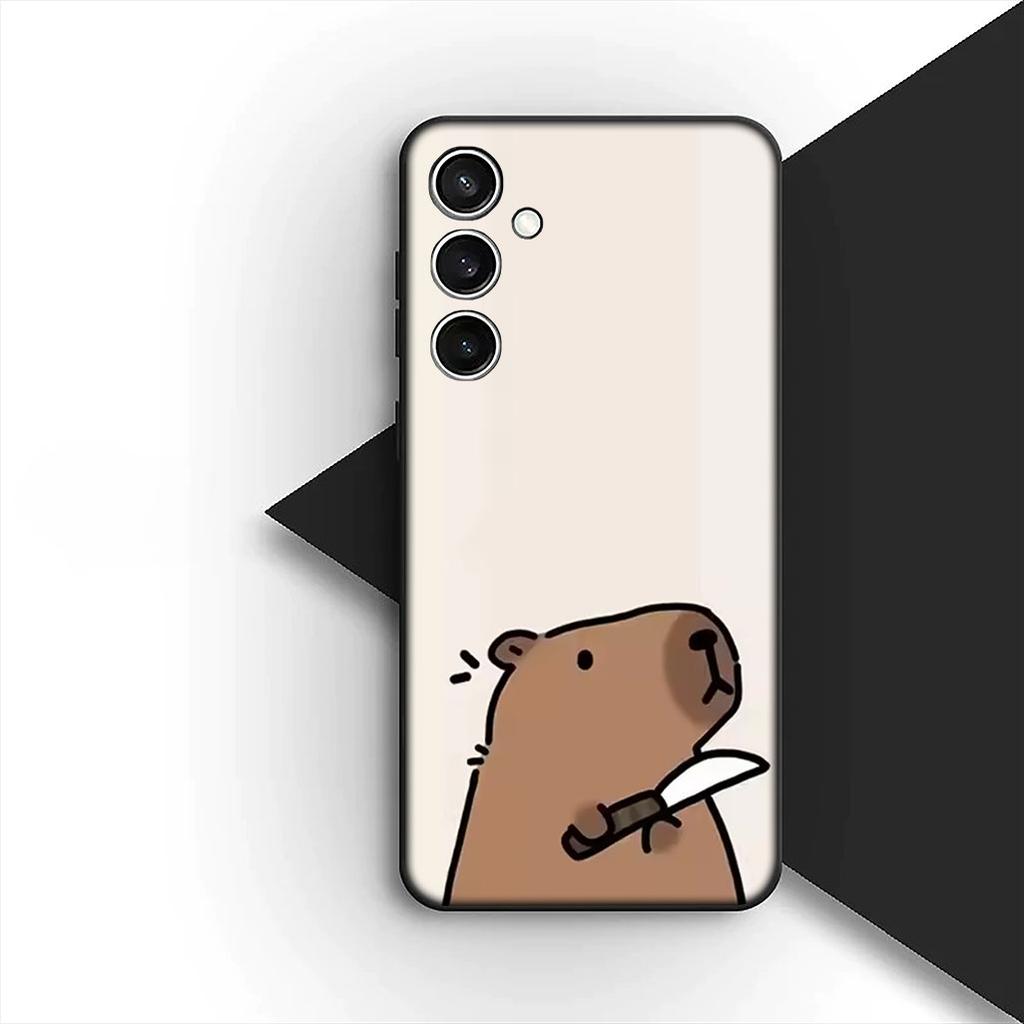 Аниме Капибара Обои Чехол для Телефона для Xiaomi Redmi 15 15C A7 15A 9C NFC Note 15 9 Pro 4G Защитный Чехол