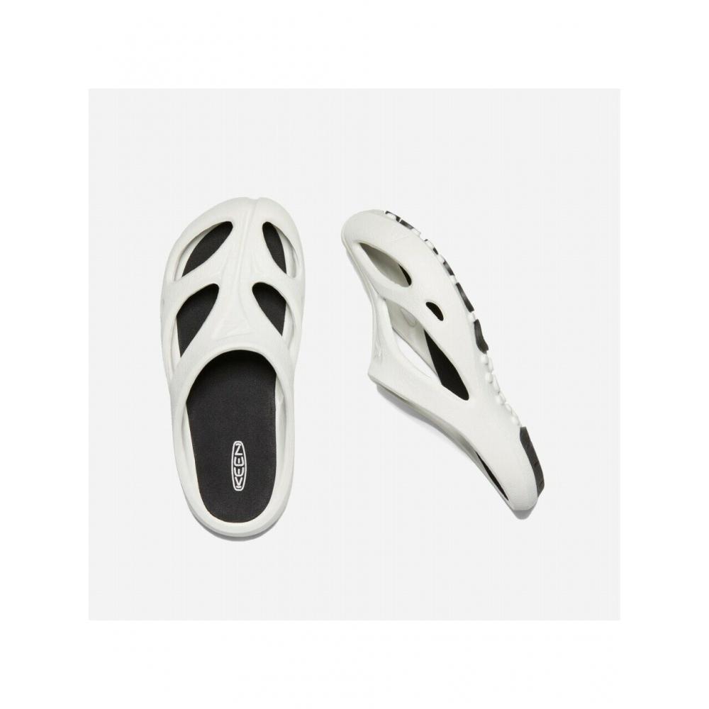 Keen White Unisex Slides