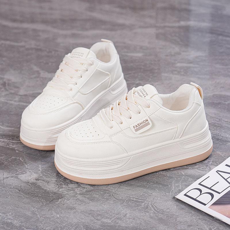 Autumn new casual ins platform muffin shoes student board shoes MR