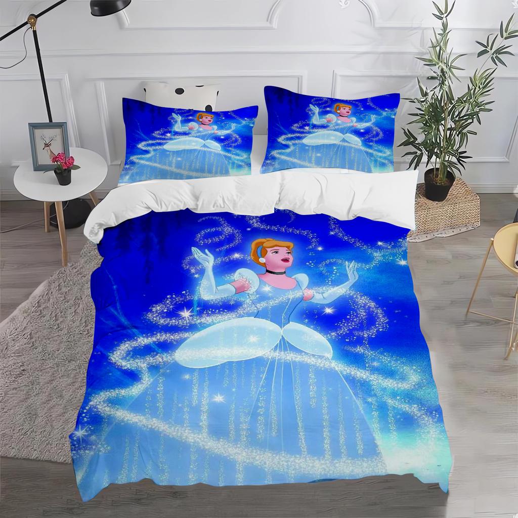 Princess Duvet Cover Set Pretty Girls King Paris Themed Bedding Set  Polyester Cityscape Romantic Pink