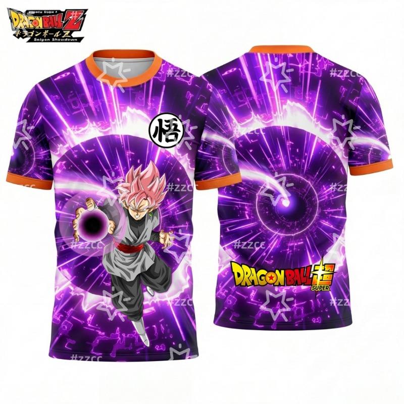 Футболка с принтом комикса Dragon Ball Футбольная майка Dragon Ball Спорт