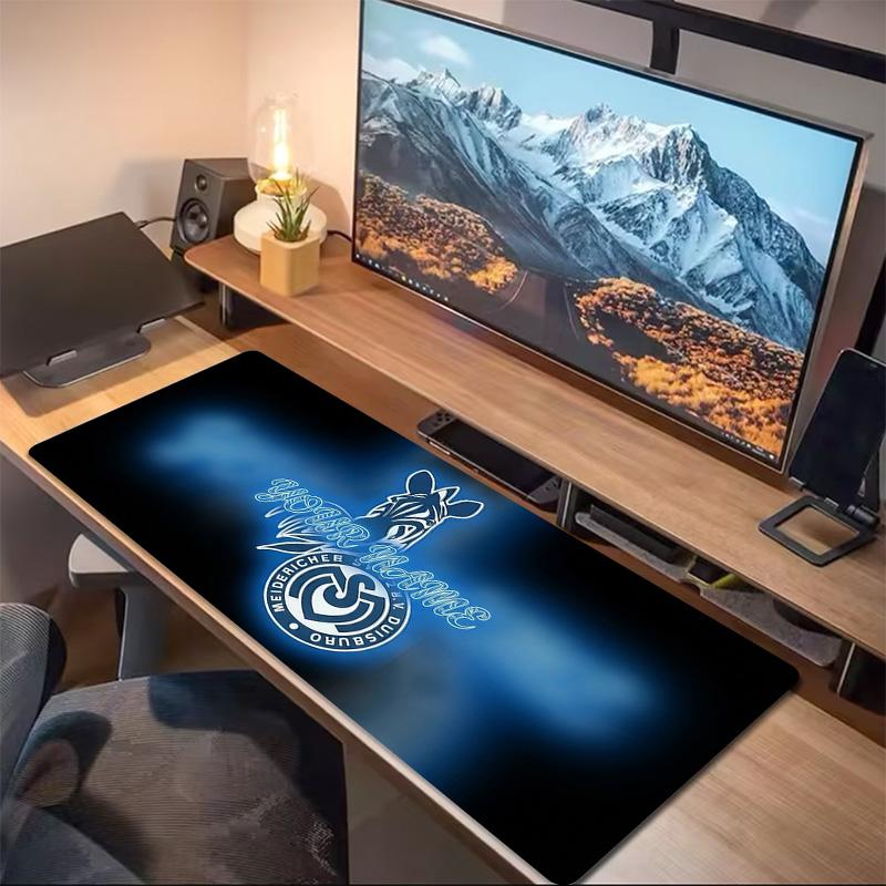 Msv Duisburg Custom Name Large Size Mouse Pad Large Gaming Table Cushion Non-slip Laptop Tablet Big Mousepad XXL Mat Mini PC Playmat With Lock edge