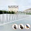Pigeon Spikes Stainless Steel Bird Repeller Set Deterrent Anti Bird Pigeon Squirrel Cats Repellent for Garden Fence Roof
