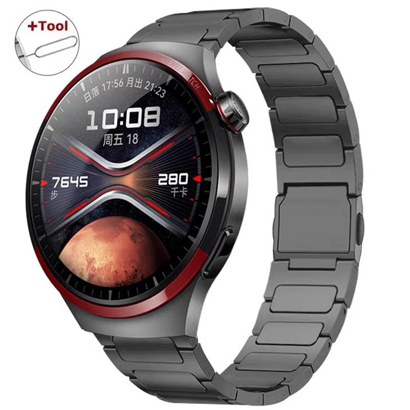 22мм Магнитный Титановый Ремешок Для Huawei Watch GT5/GT5Pro 46мм 4/3 Pro Ultimate Ремешок Для Amazfit Balance GTR 4/3/2 47мм Браслет