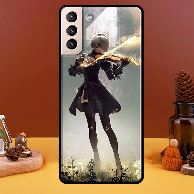 Чехол Nier Automata Lunar Tear Art для Samsung Galaxy S21 S20 FE Note 20 S22 Ultra Note 10 S8 S9 S10 Plus, чехол для телефона