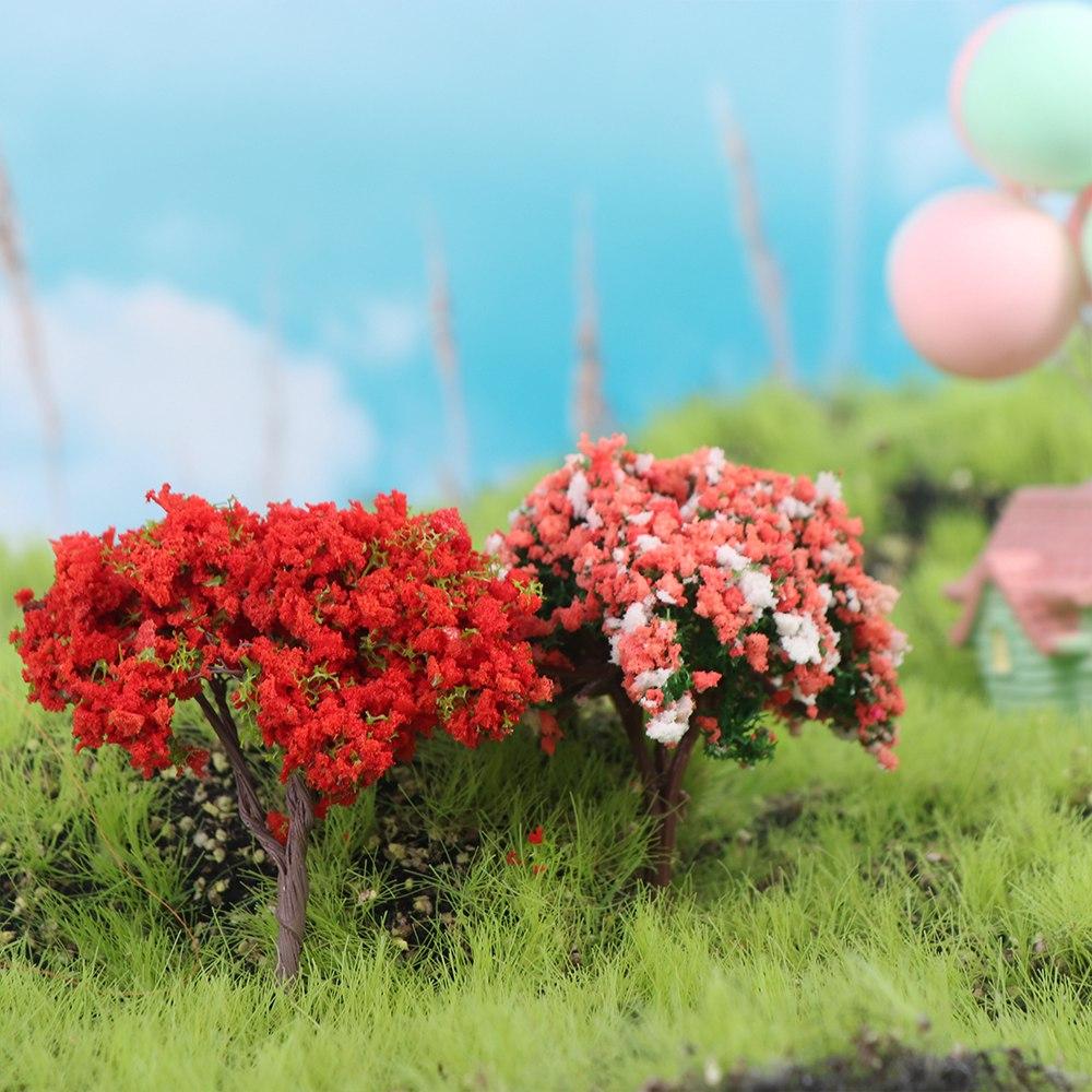 Home Garden Fairy Decoration Crafts Accessories Miniatures Terrarium Simulation Tree Landscaping